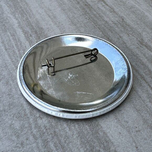 Vintage Camel Cigarette Button Pin Camel Party Member Elect Joe Camel Parody - Picture 4 of 5